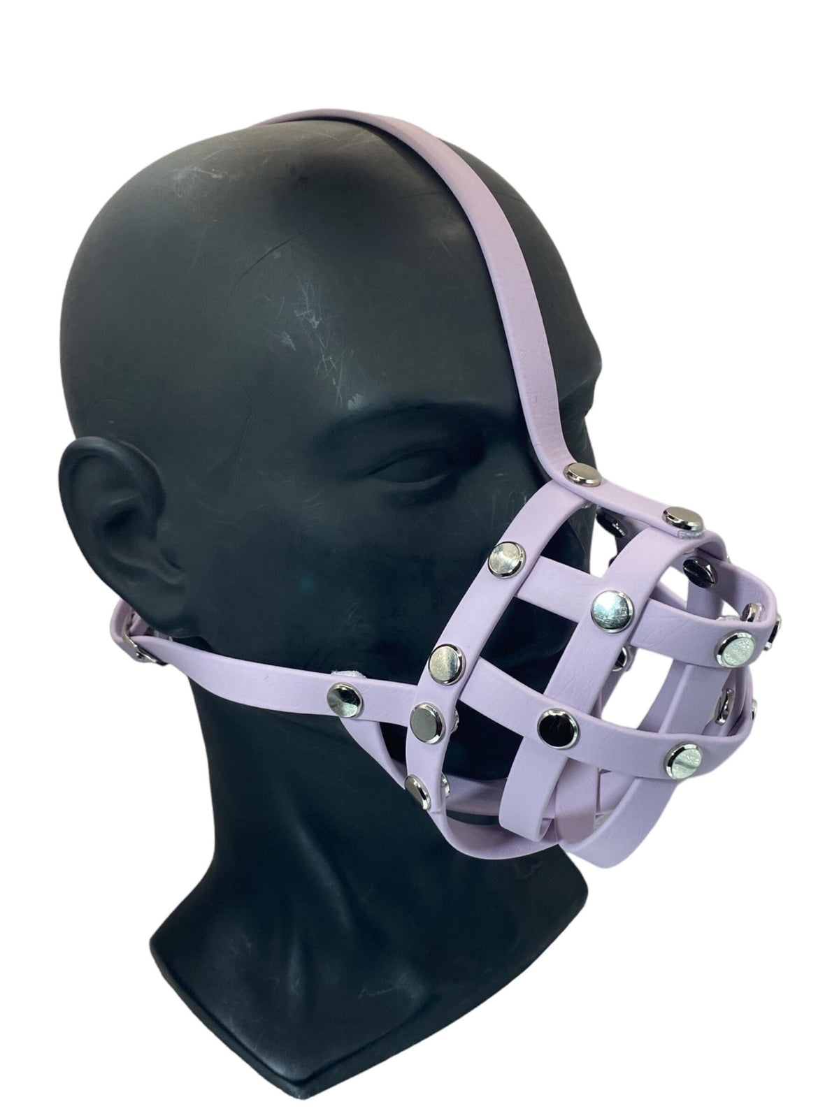 Pastel Purple Premium Hardware Face Muzzle