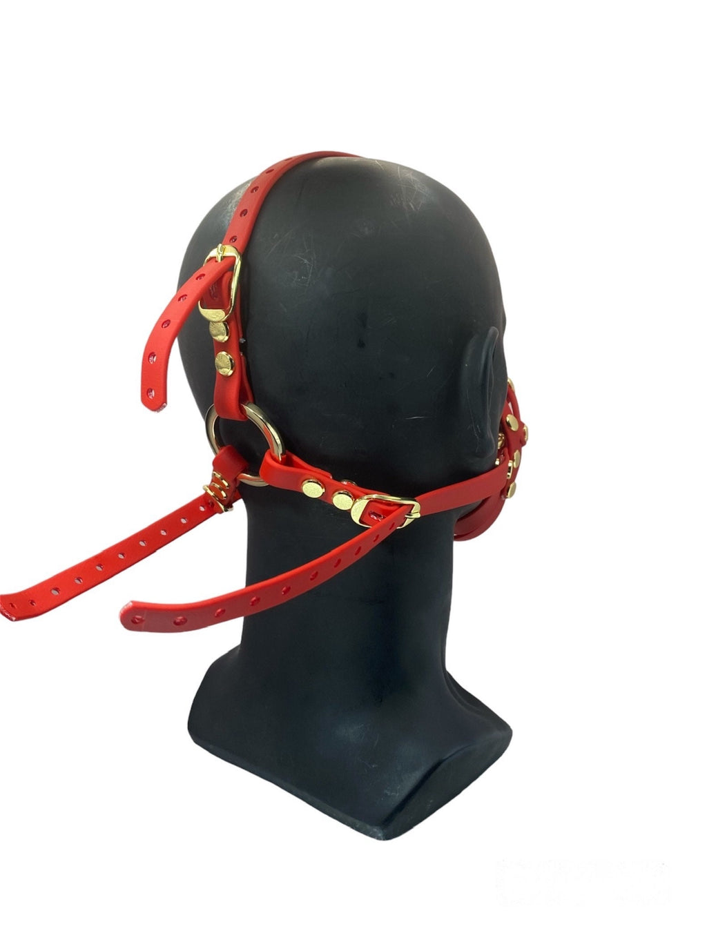 Red Premium Hardware Face Muzzle