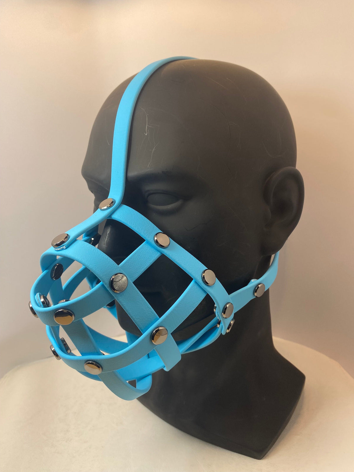 Light Blue Premium Hardware Face Muzzle