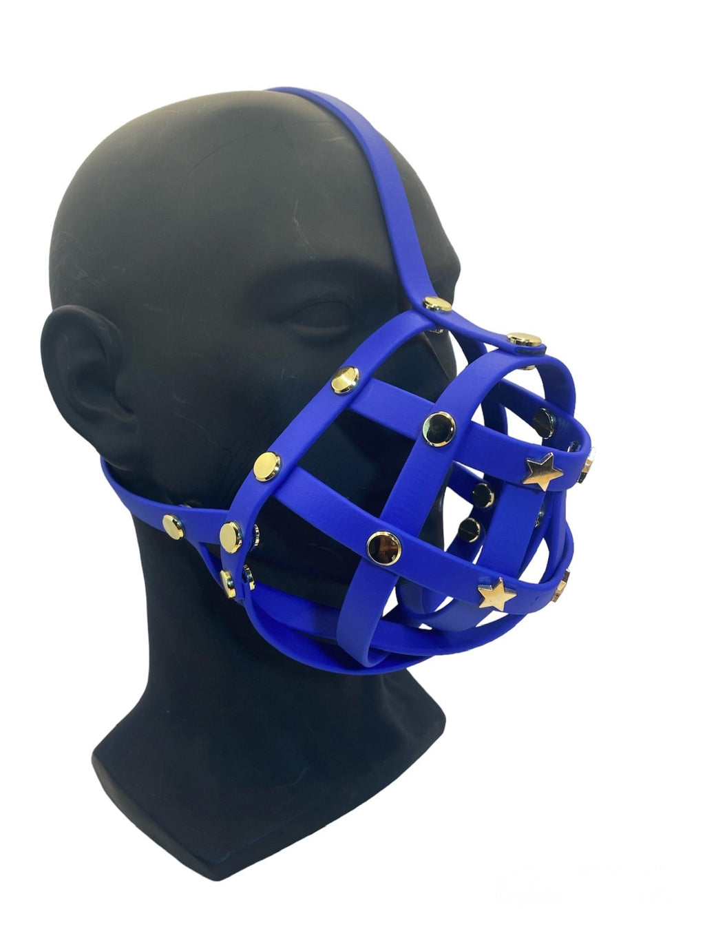 Royal Blue Premium Hardware Face Muzzle
