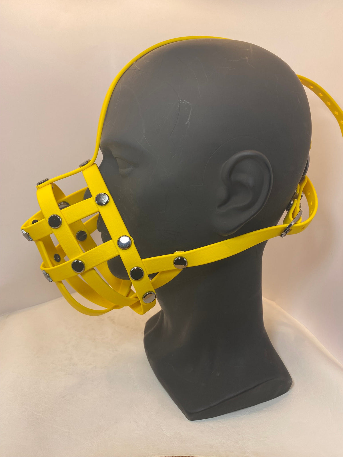 Yellow Premium Hardware Face Muzzle