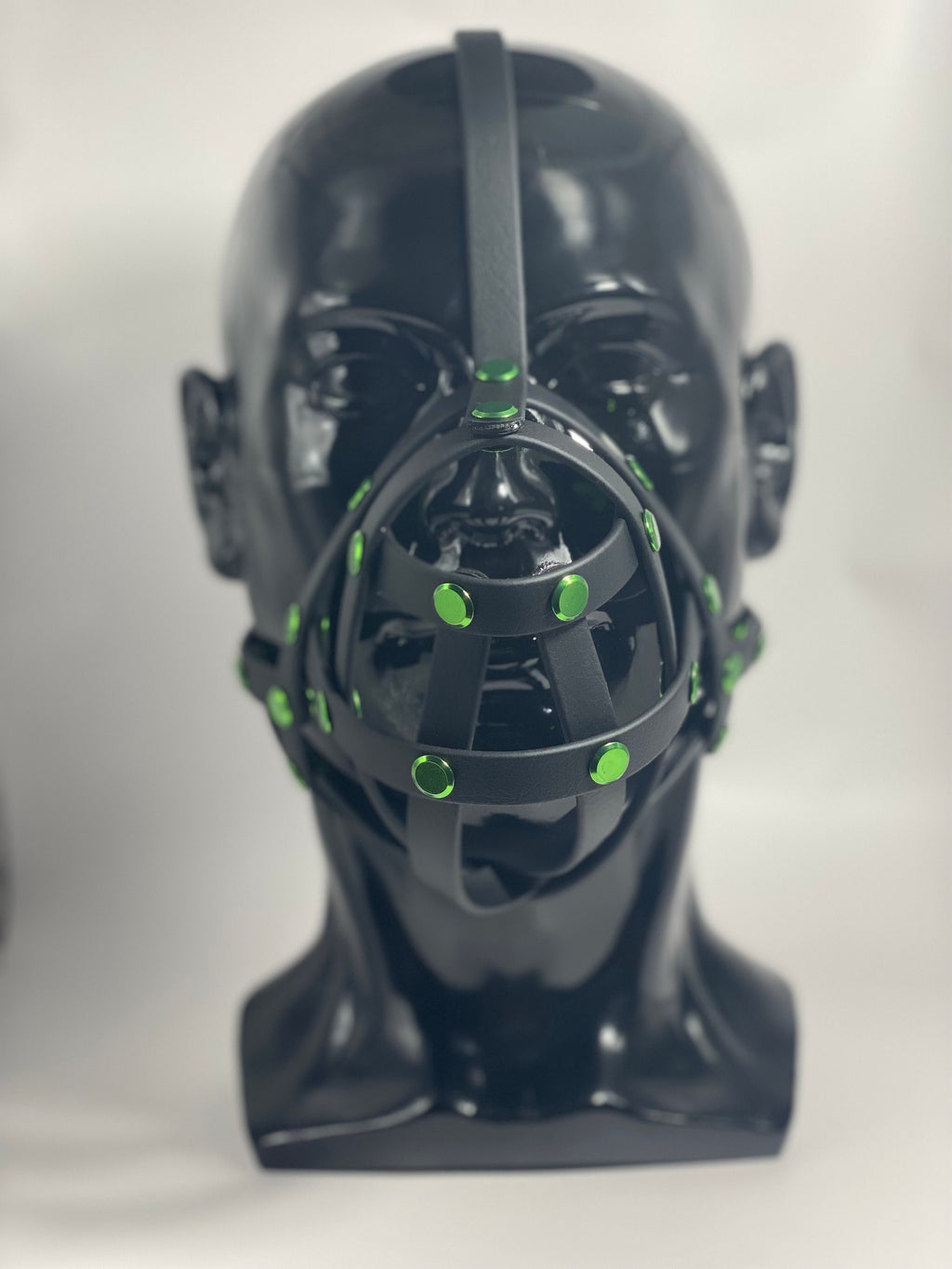 Green Classic Hardware Face Muzzle
