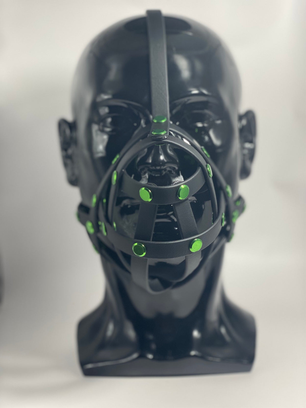 Green Classic Hardware Face Muzzle