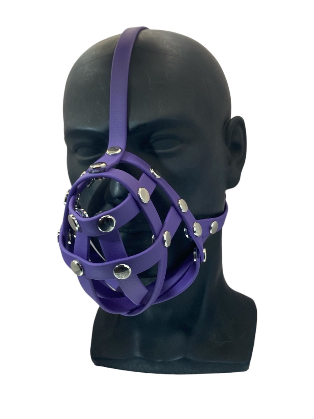 Purple Premium Hardware Face Muzzle