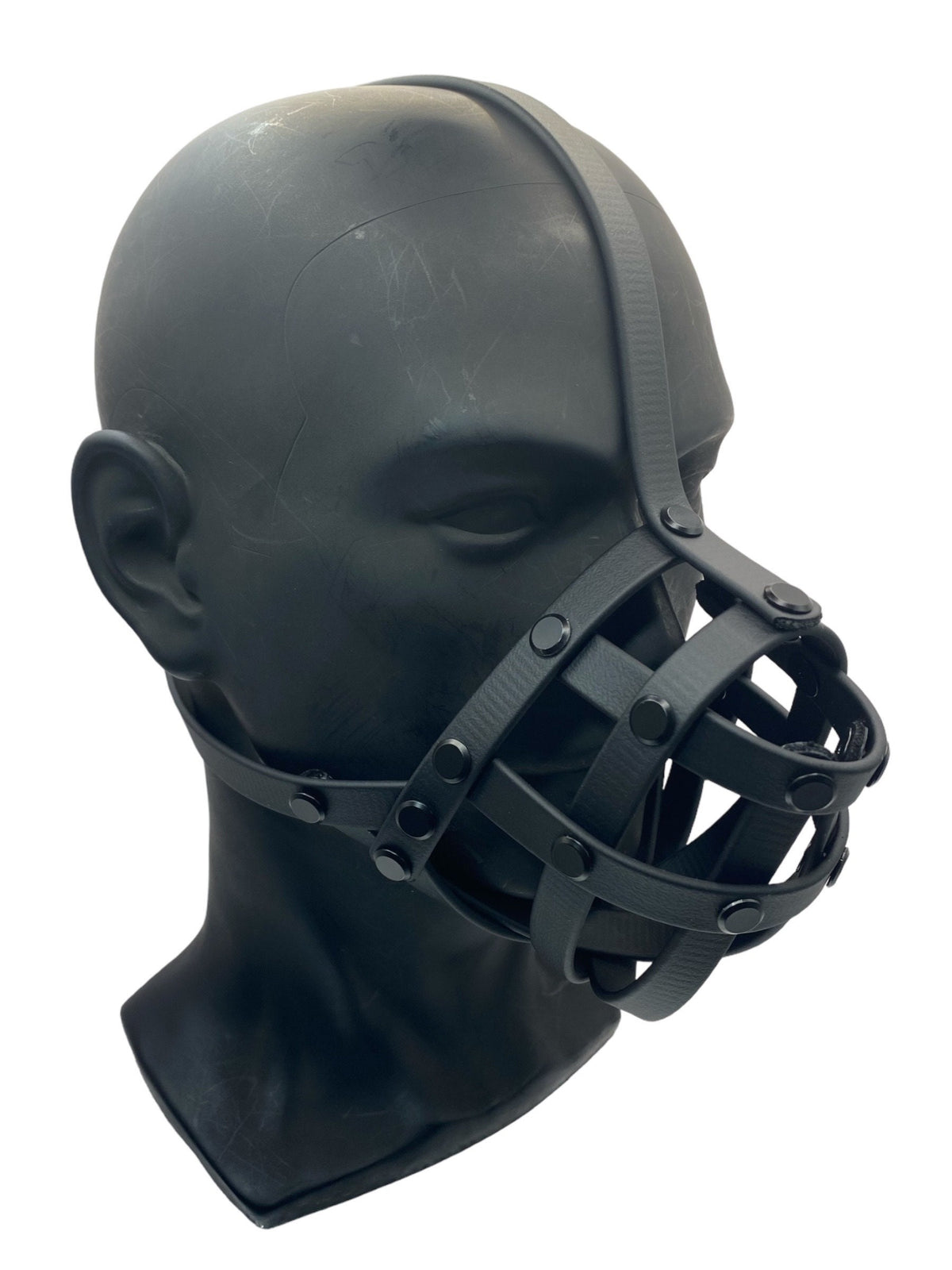 Matte Black Classic Hardware Face Muzzle