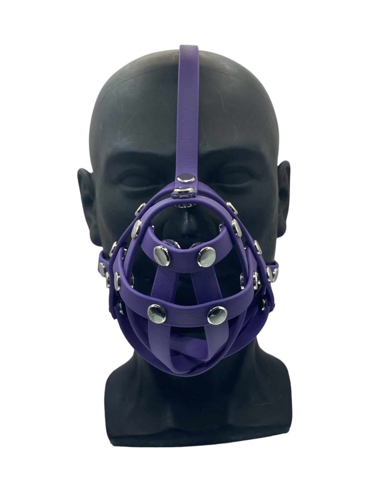 Purple Premium Hardware Face Muzzle