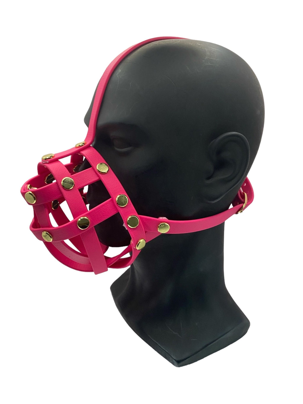 Pink Premium Hardware Face Muzzle