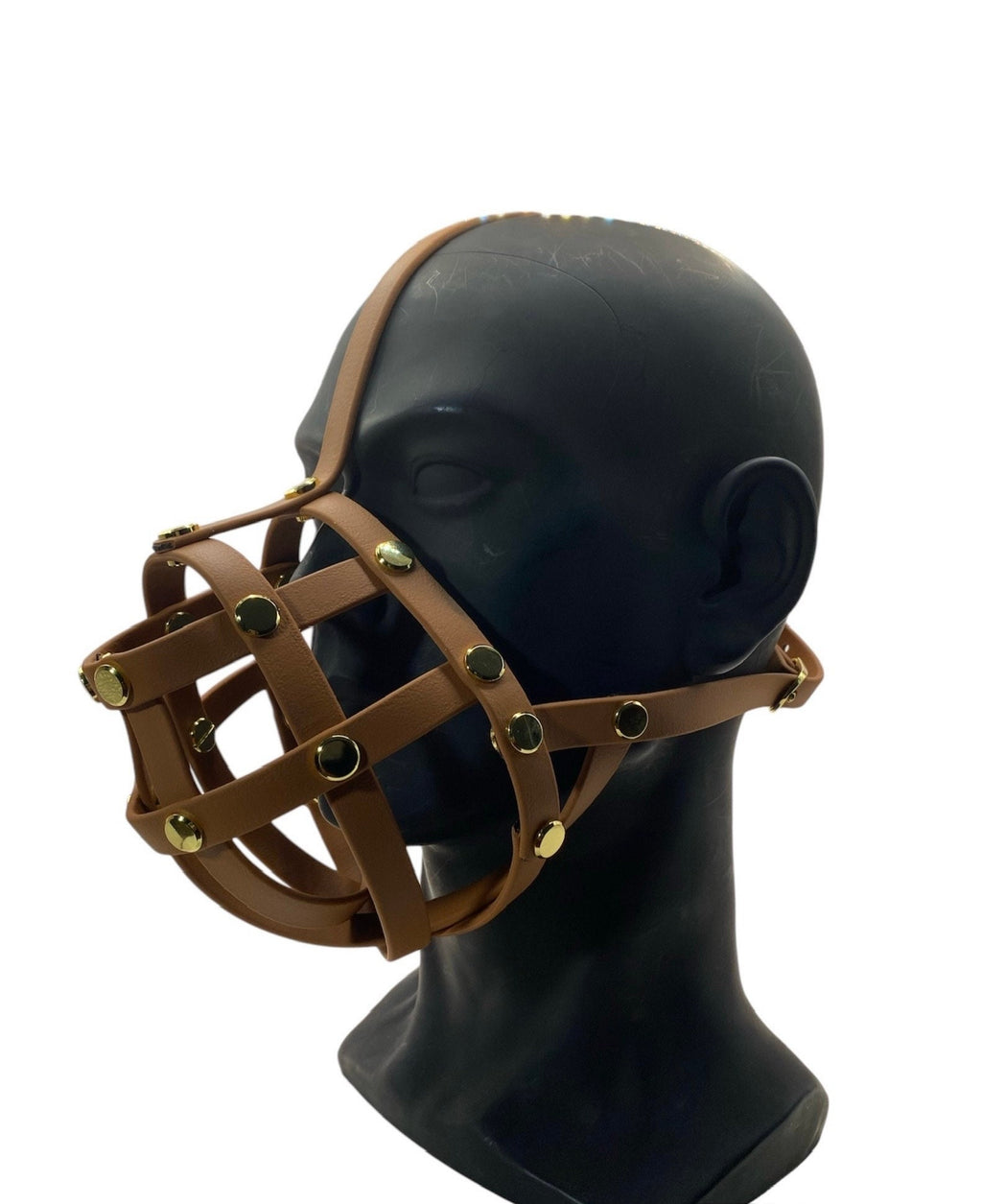 Light Brown Premium Hardware Face Muzzle