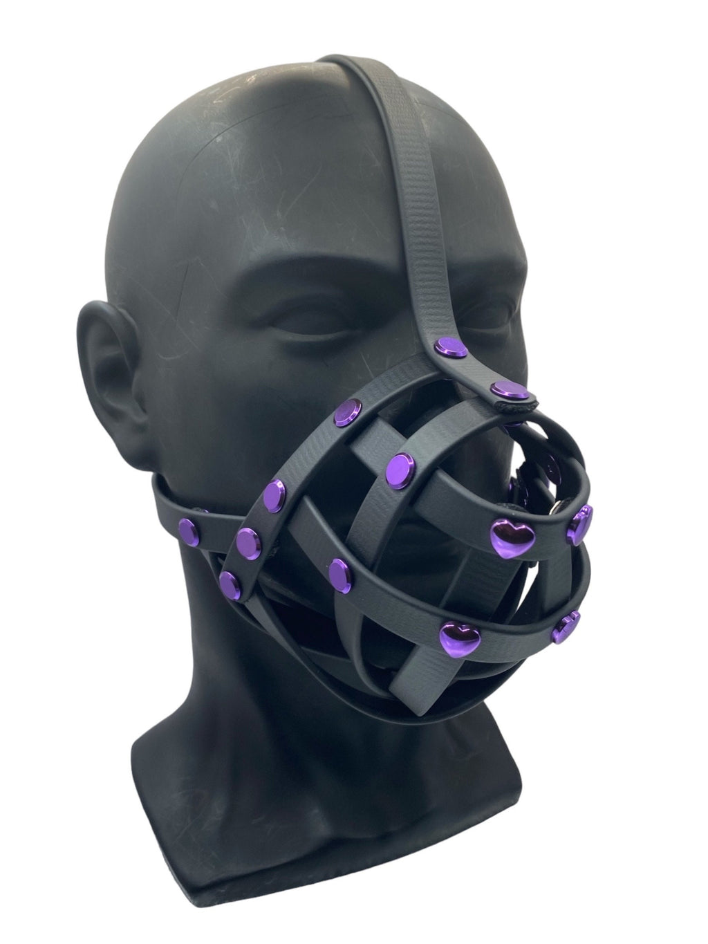 Purple Classic Hardware Face Muzzle