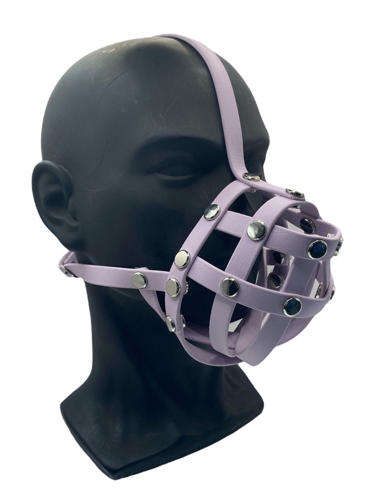 Pastel Purple Premium Hardware Face Muzzle