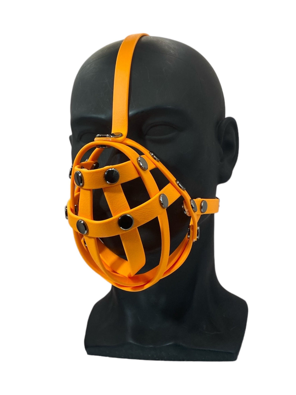 Orange Premium Hardware Face Muzzle