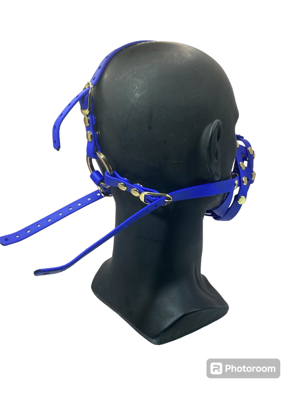 Royal Blue Premium Hardware Face Muzzle