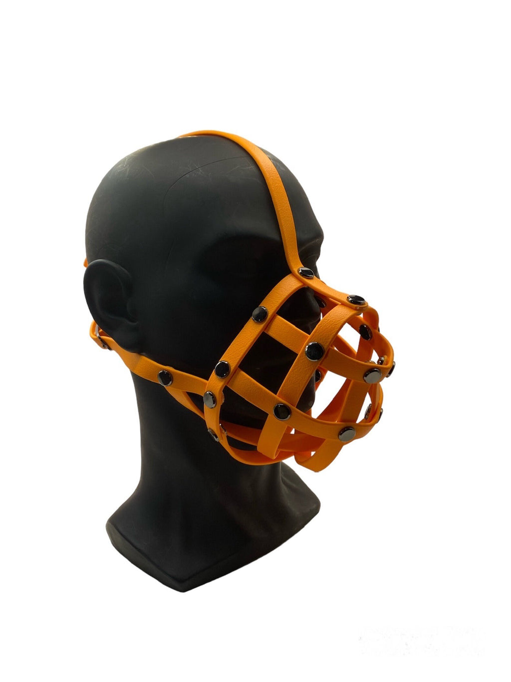 Orange Premium Hardware Face Muzzle