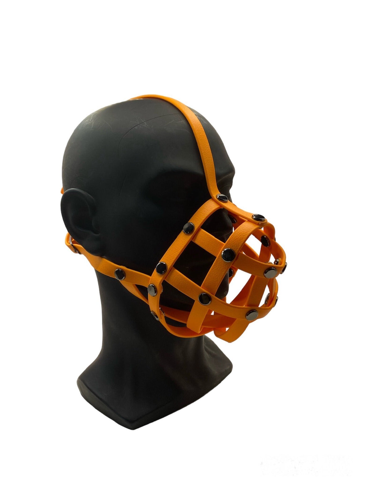 Orange Premium Hardware Face Muzzle