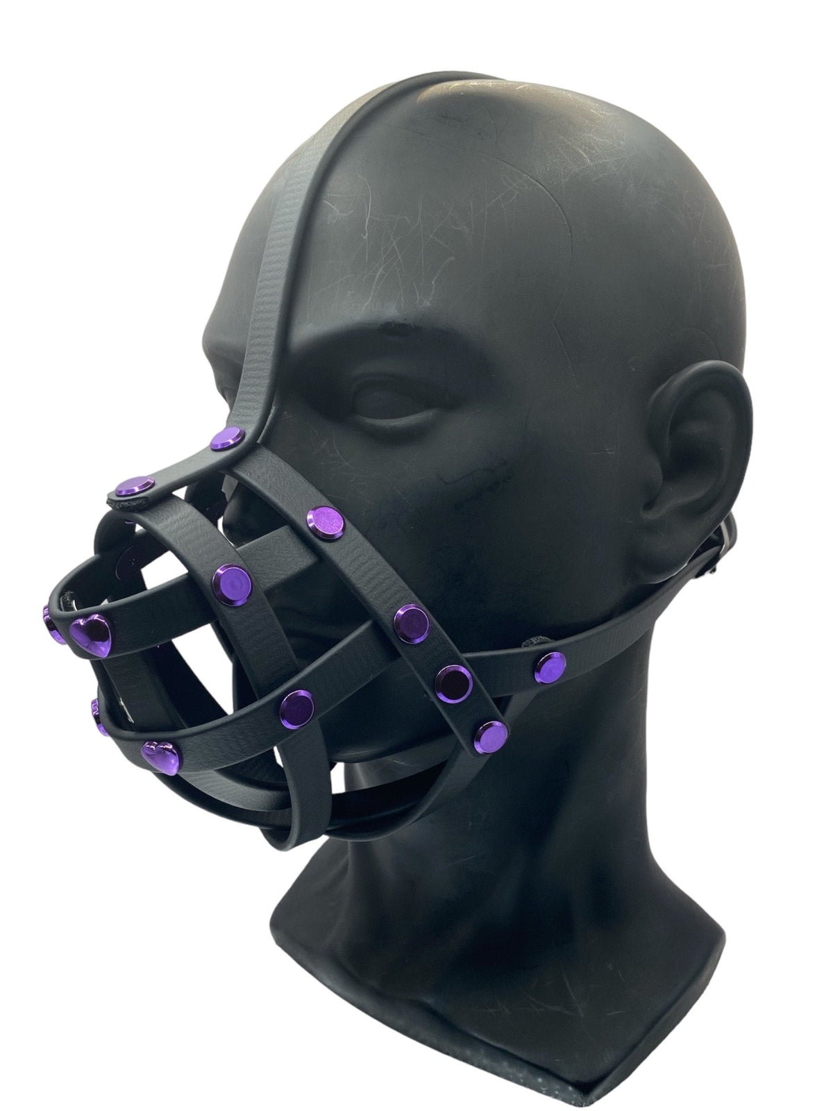 Purple Classic Hardware Face Muzzle