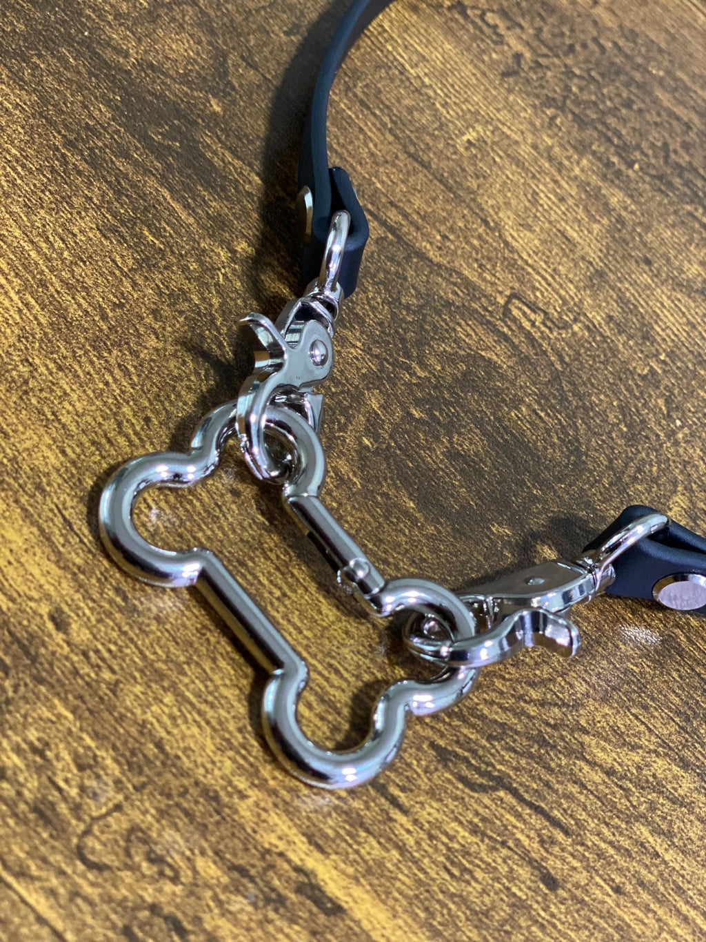 Custom Classic Hardware Bone Clip Necklace