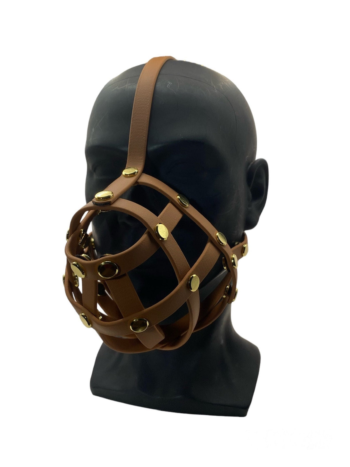 Light Brown Premium Hardware Face Muzzle