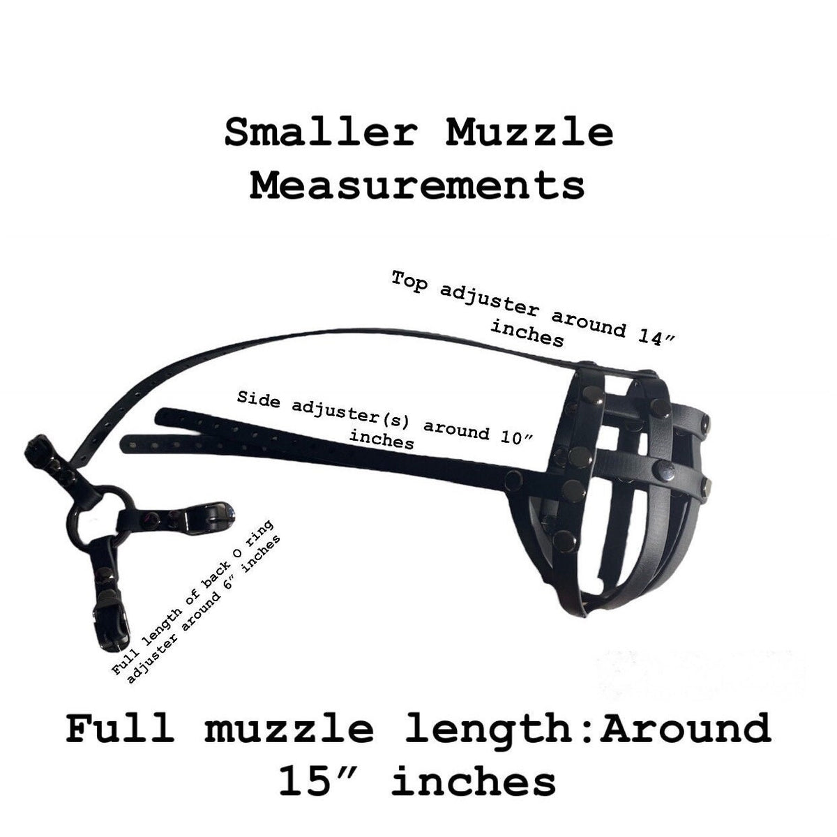 Black Premium Hardware Muzzle