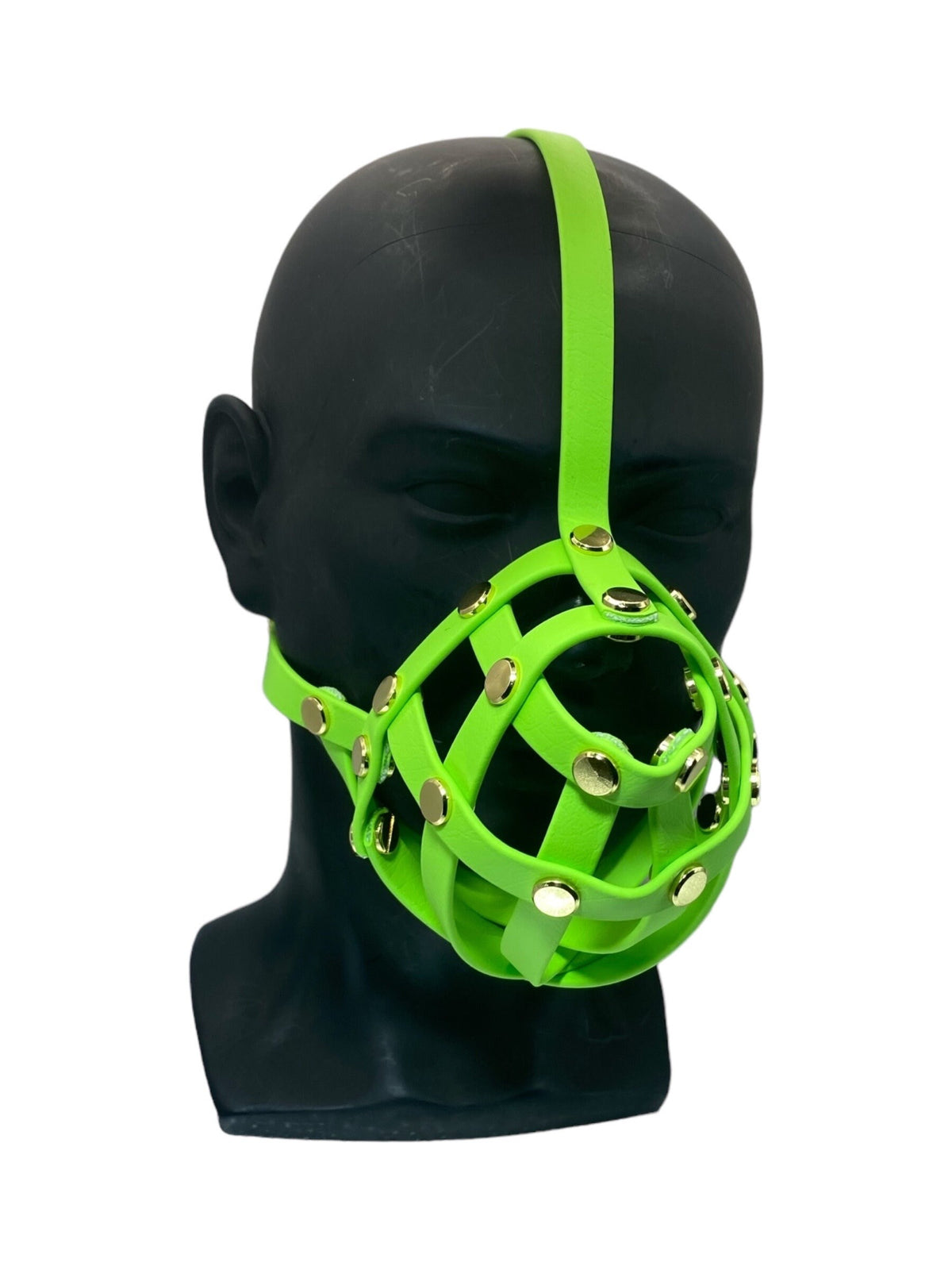 Green Premium Hardware Face Muzzle
