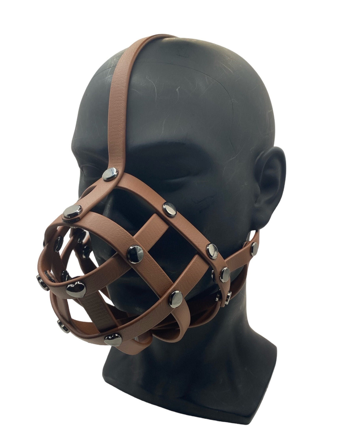 Brown Premium Hardware Face Muzzle