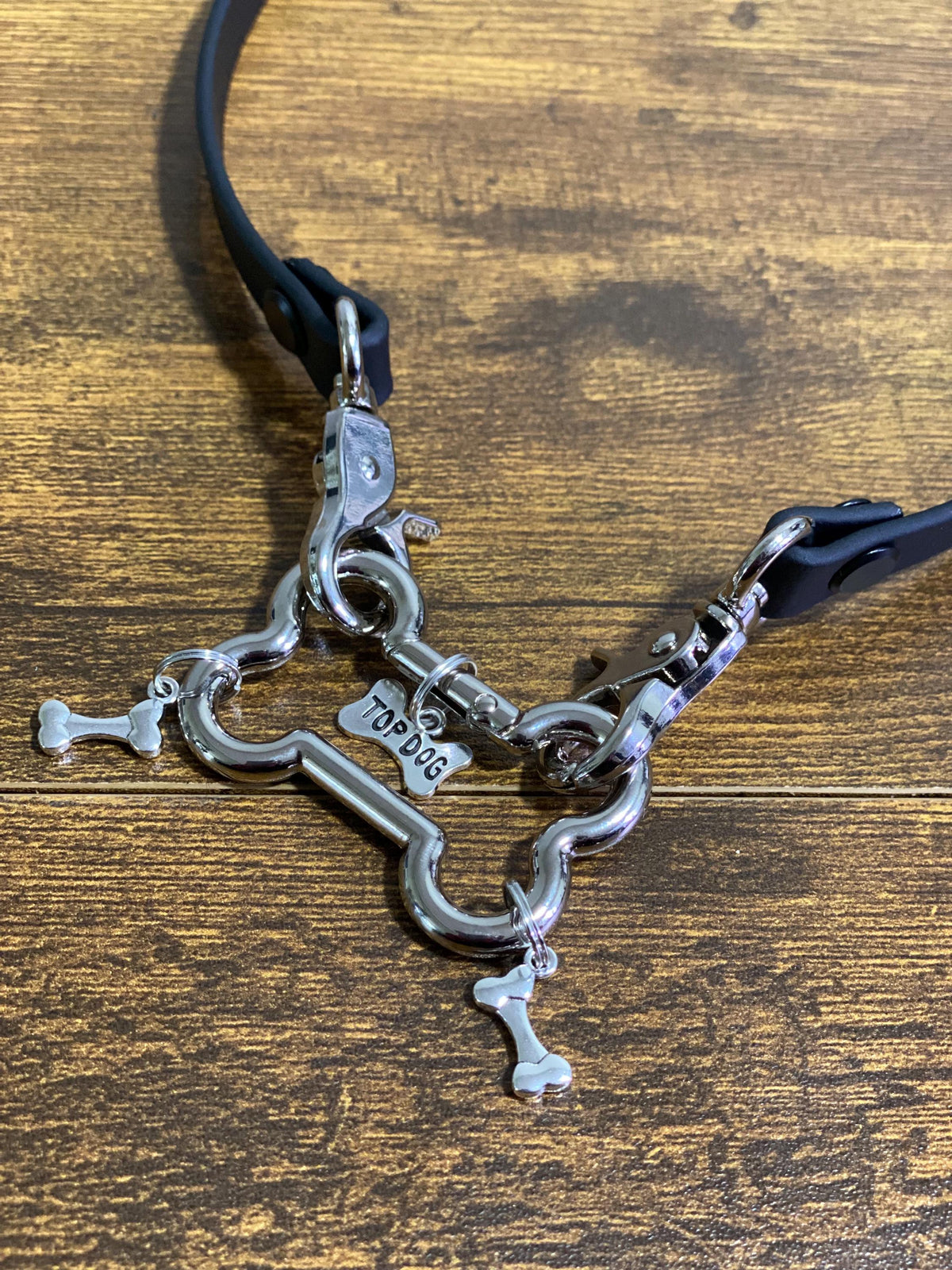 Custom Classic Hardware Bone Clip Necklace