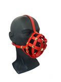 Red Premium Hardware Face Muzzle