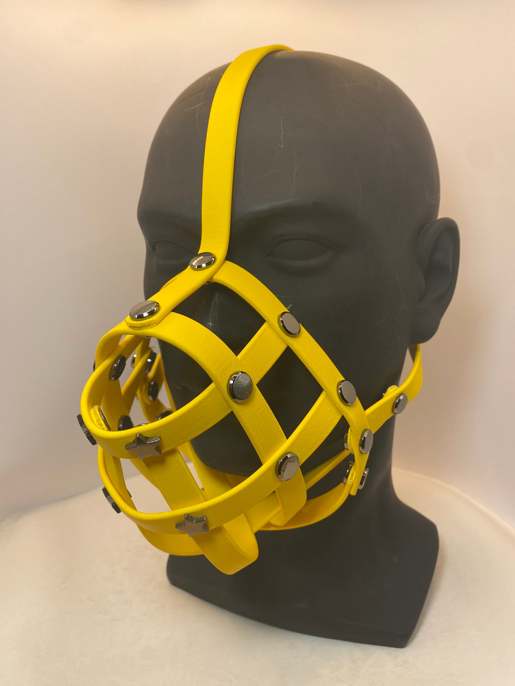 Yellow Premium Hardware Face Muzzle