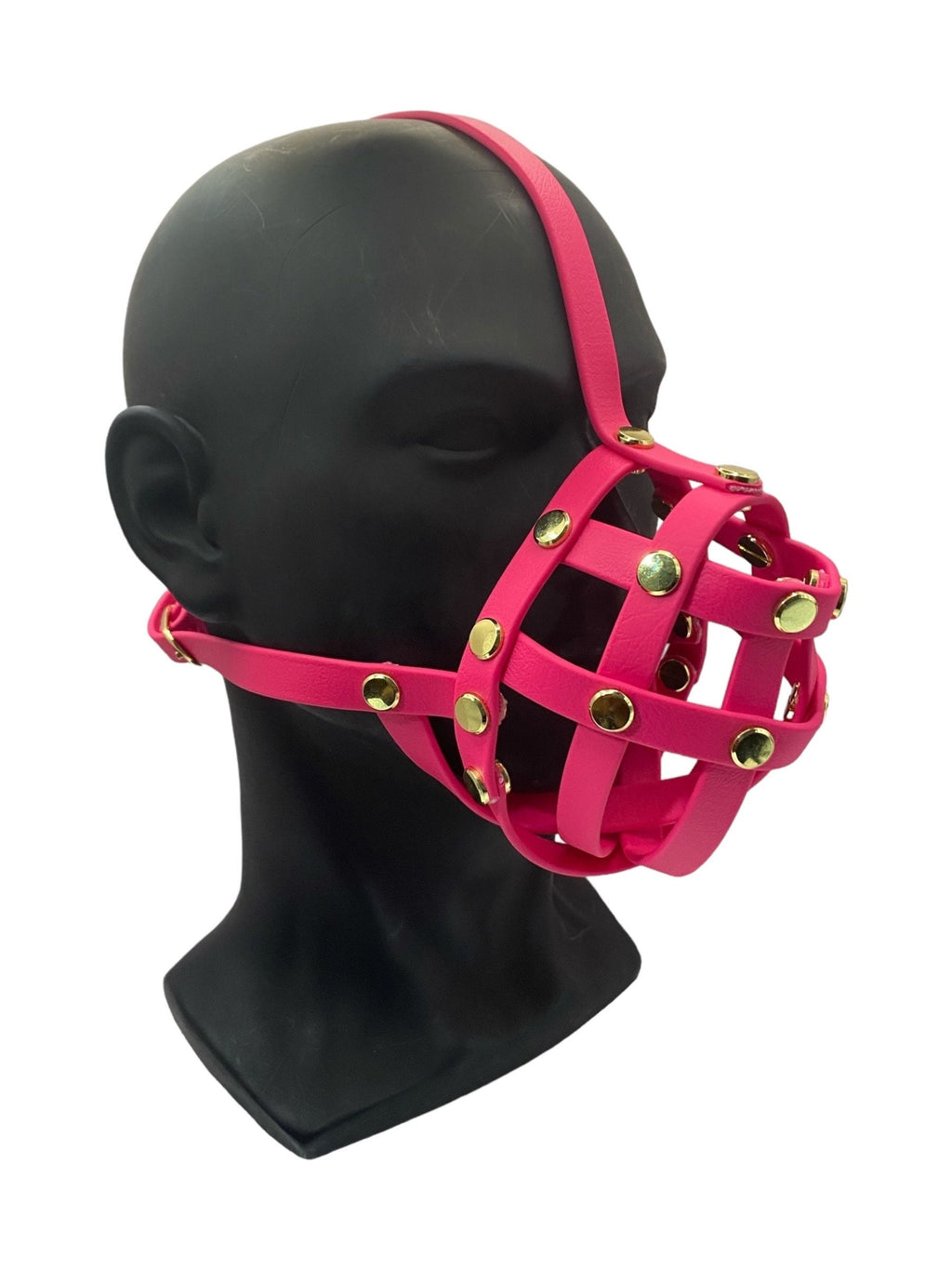 Pink Premium Hardware Face Muzzle