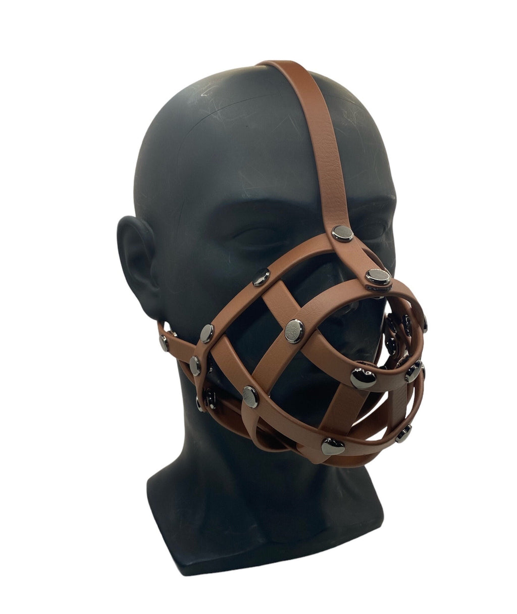 Brown Premium Hardware Face Muzzle