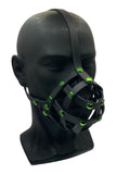 Green Classic Hardware Face Muzzle