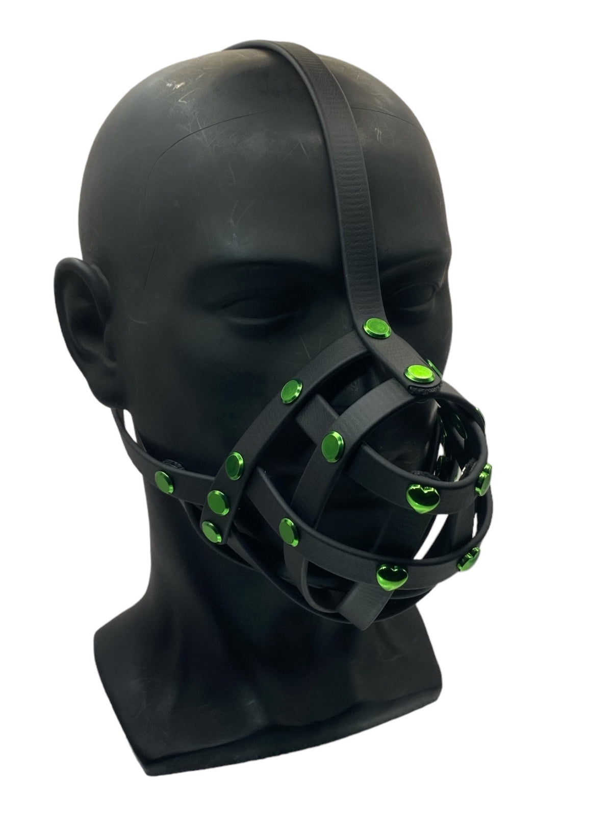 Green Classic Hardware Face Muzzle