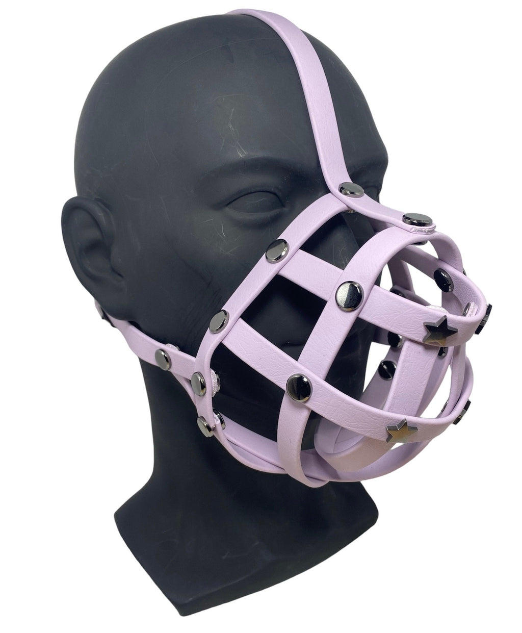 Pastel Purple Premium Hardware Face Muzzle