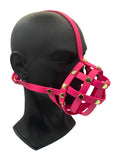 Pink Premium Hardware Face Muzzle