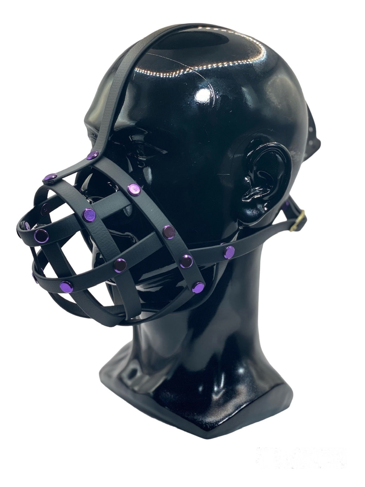 Purple Classic Hardware Face Muzzle