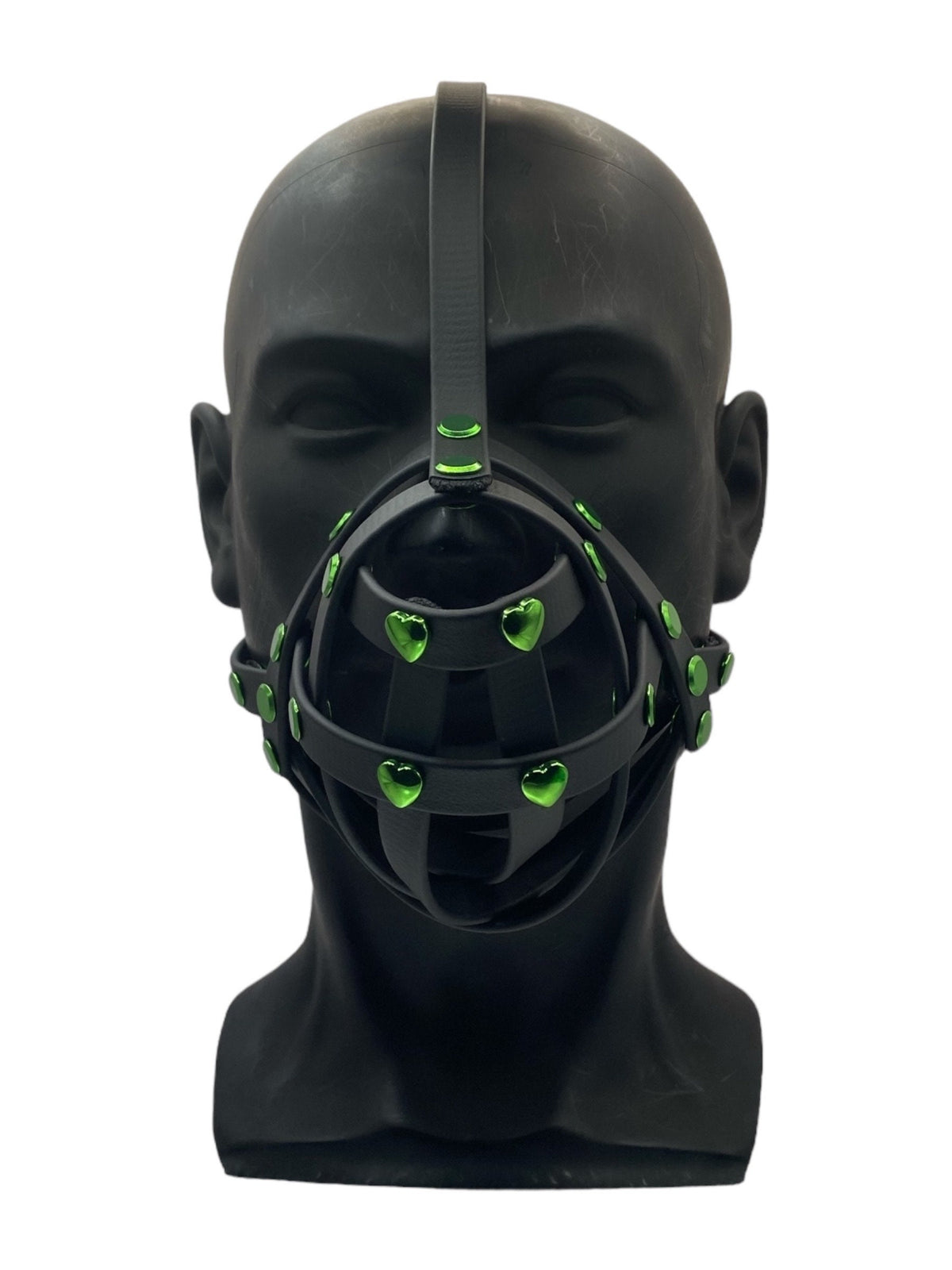 Green Classic Hardware Face Muzzle
