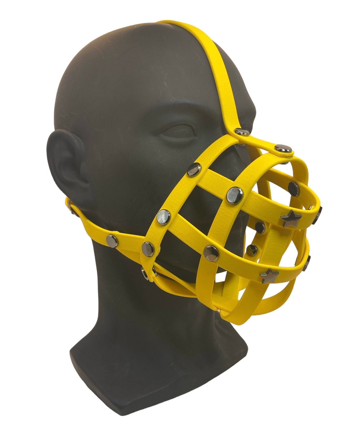 Yellow Premium Hardware Face Muzzle