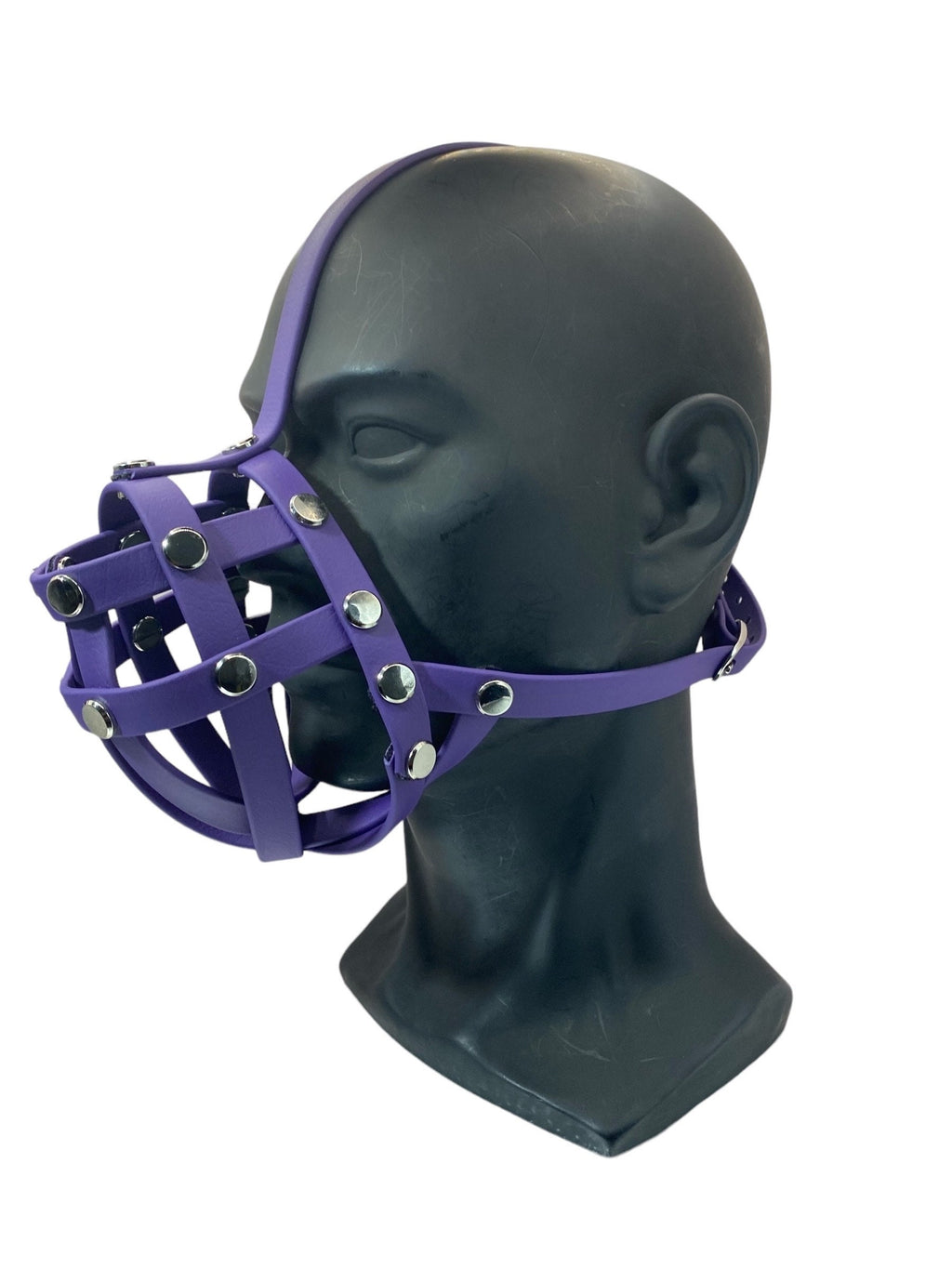 Purple Premium Hardware Face Muzzle