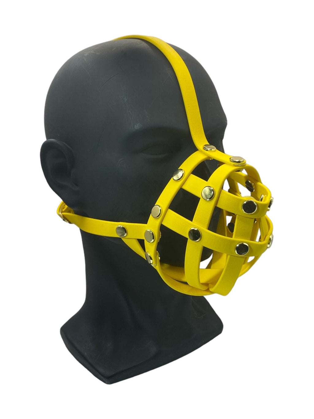 Yellow Premium Hardware Face Muzzle