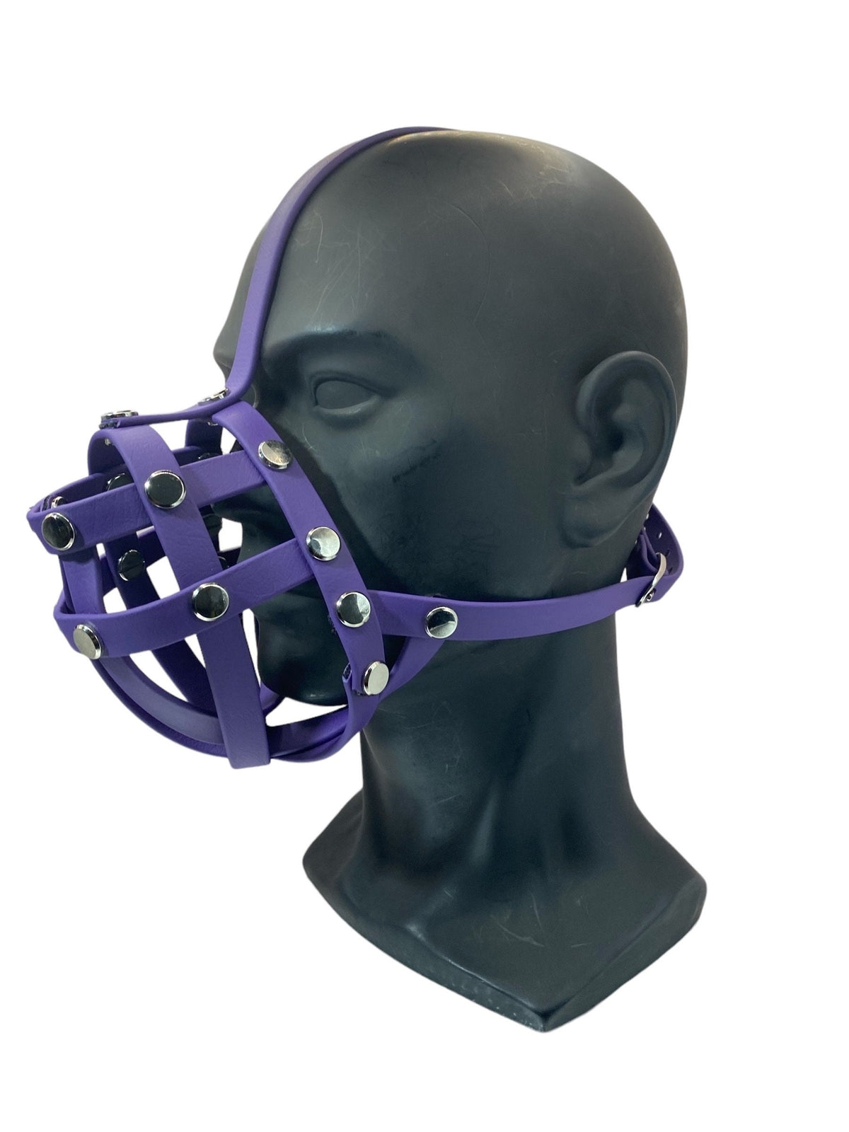 Purple Premium Hardware Face Muzzle