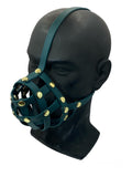 Forest Green Premium Hardware Face Muzzle