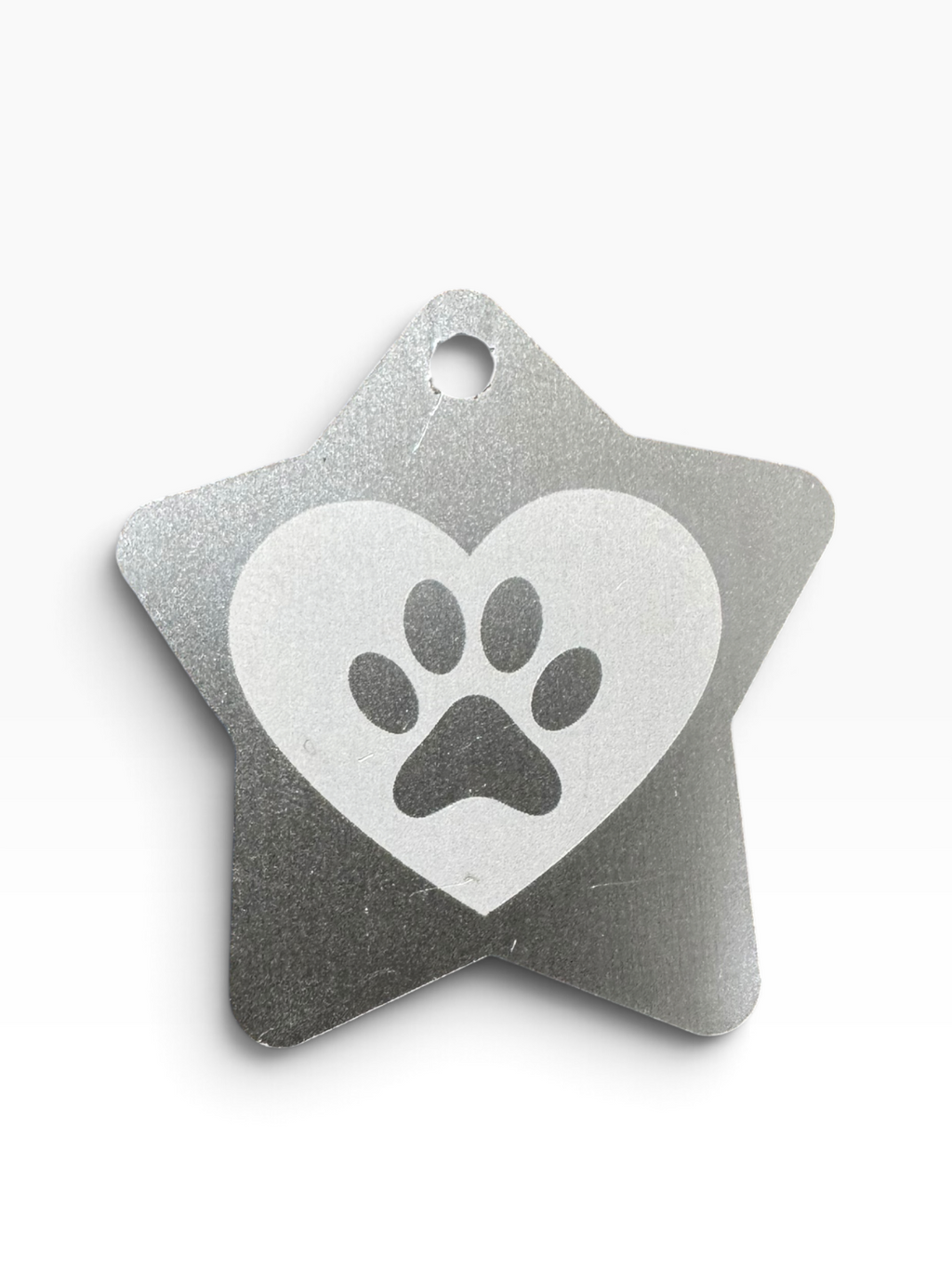 Custom Laser XL Engraved Dog Bone Tag Necklace