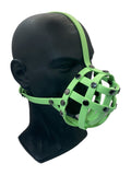 Pastel Green Premium Hardware Face Muzzle
