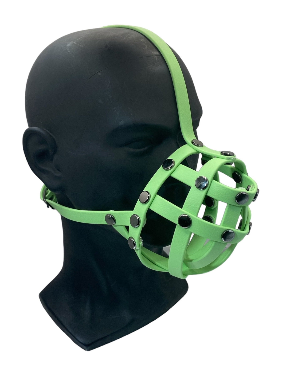 Pastel Green Premium Hardware Face Muzzle