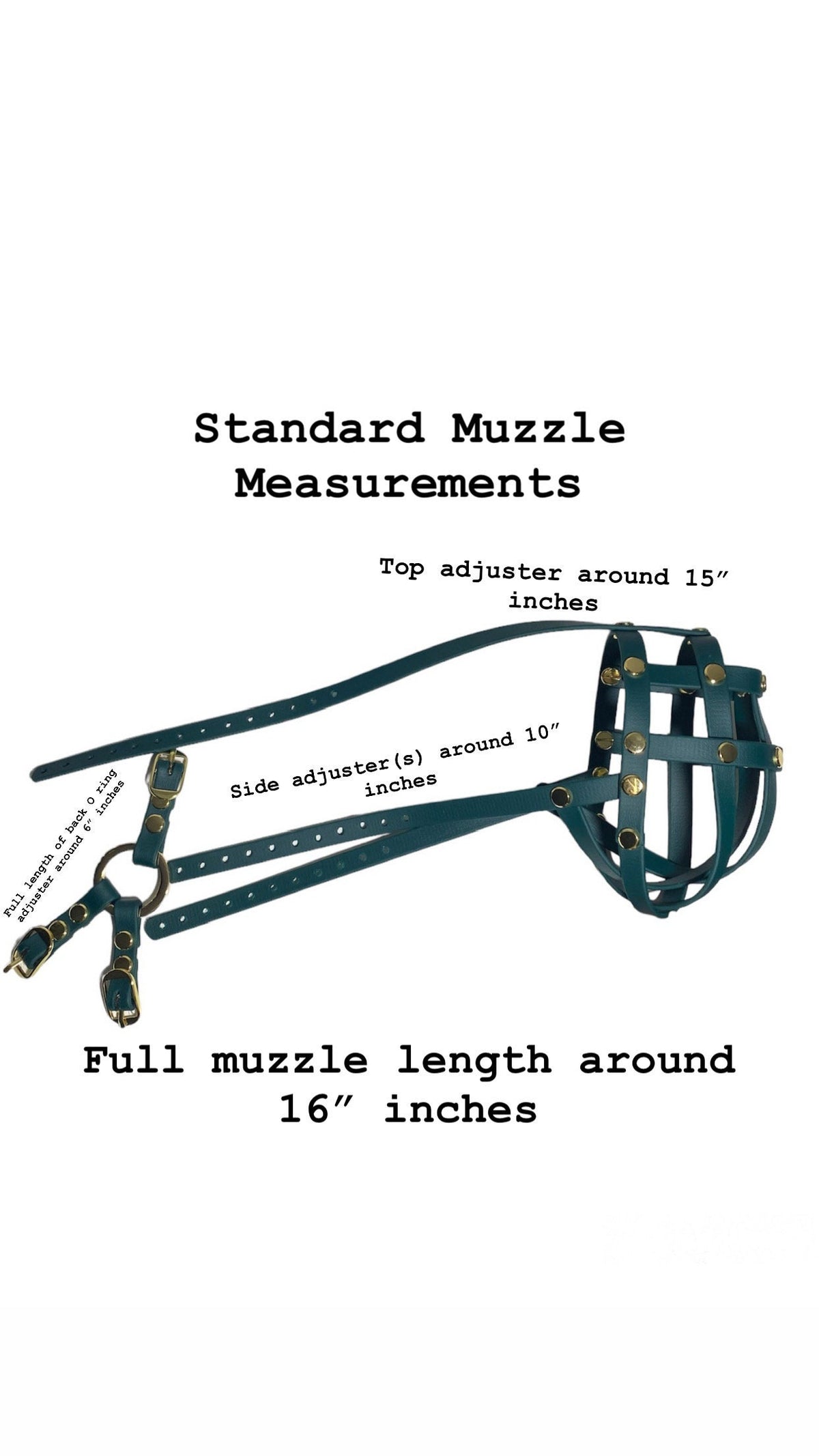 Pastel Pink Premium Hardware Face Muzzle