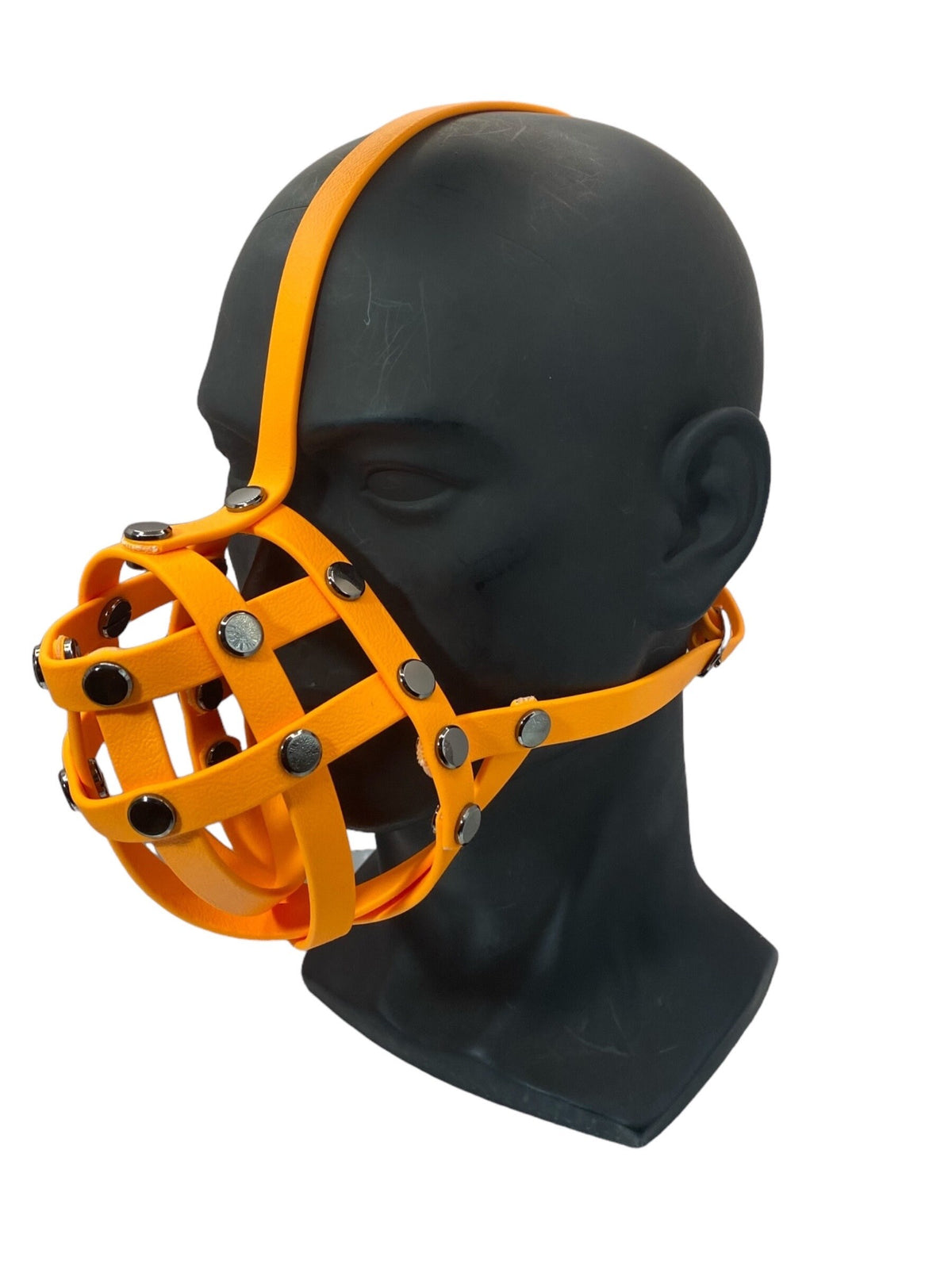 Orange Premium Hardware Face Muzzle