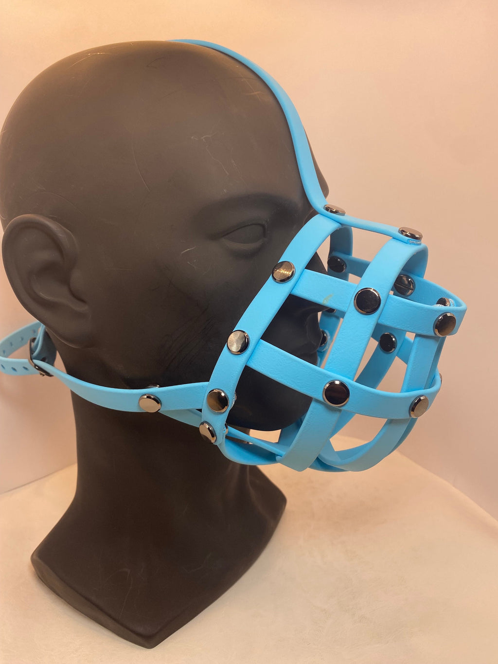 Light Blue Premium Hardware Face Muzzle