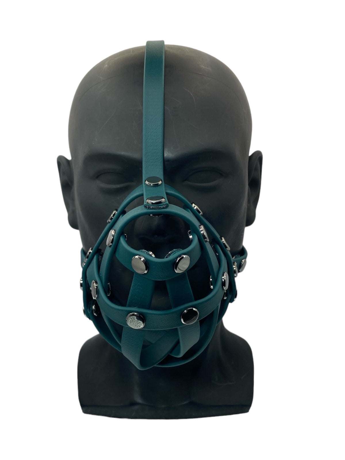 Forest Green Premium Hardware Face Muzzle