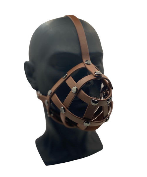 Brown Premium Hardware Face Muzzle