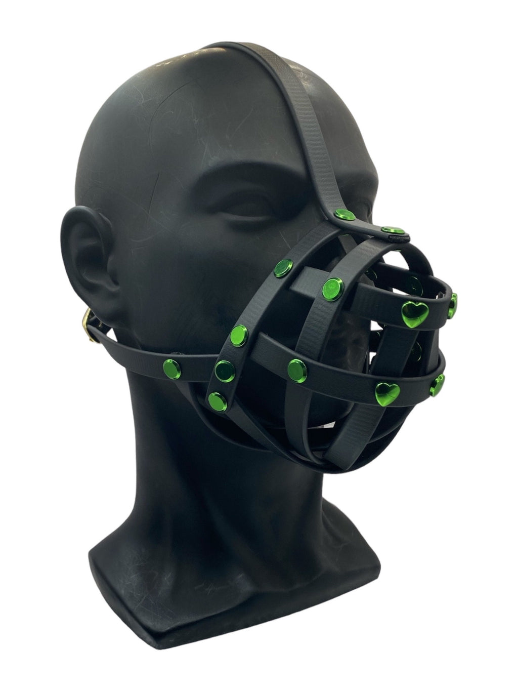 Green Classic Hardware Face Muzzle
