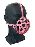 Pastel Pink Premium Hardware Face Muzzle